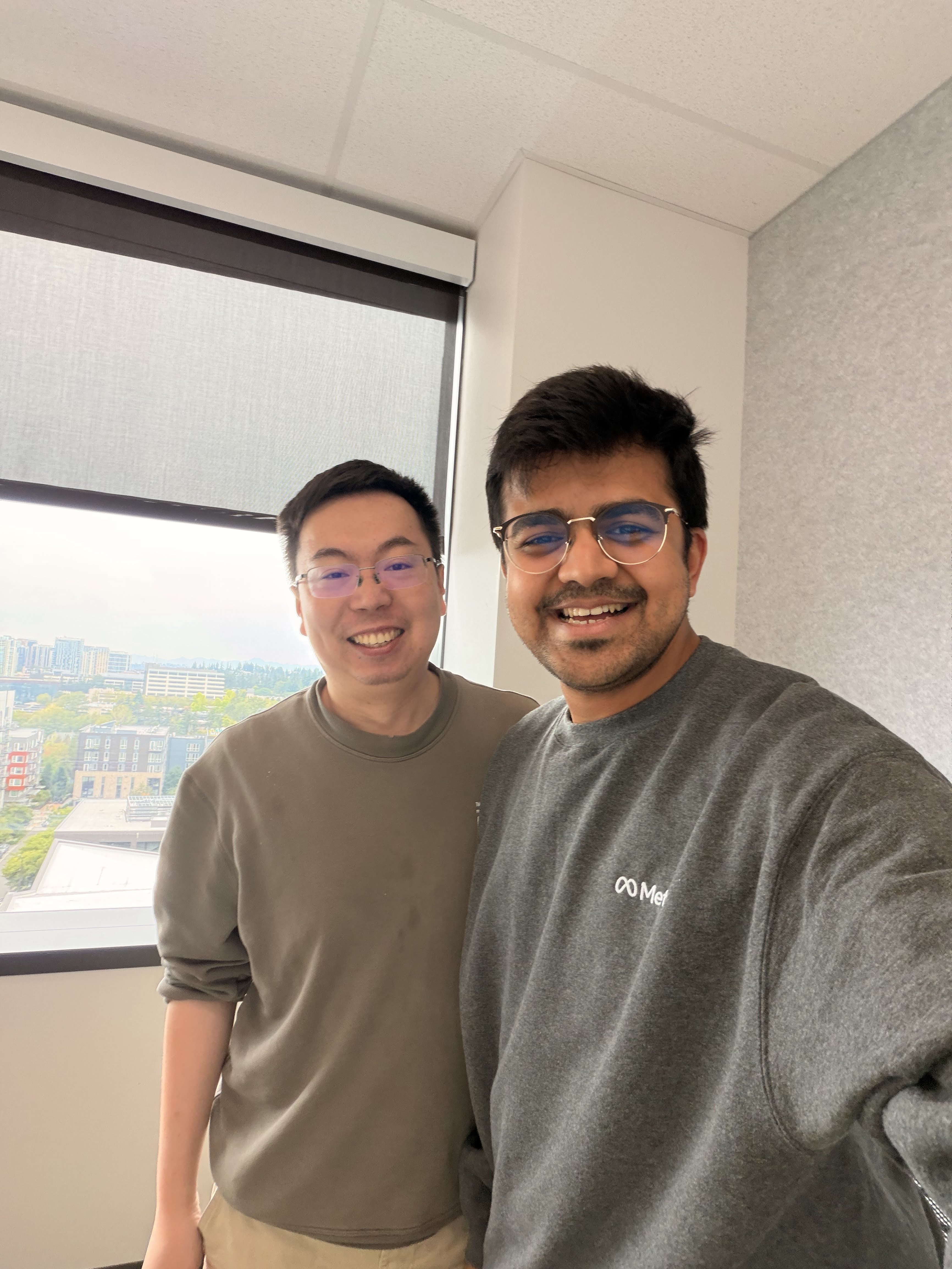 Concluding my internship at Meta Superintelligence Labs with mentor Jinxi Guo